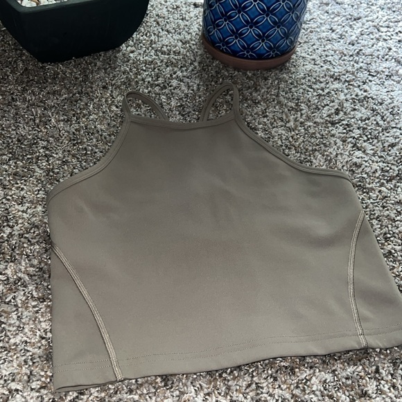 Set of 2 - Lululemon Wunder under train high neck cross back training  tank top - Picture 10 of 14